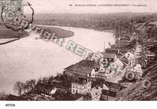 Ville de CAUDEBECLESELBEUF, carte postale ancienne