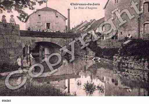 Ville de CLAIRVAUXLESLACS, carte postale ancienne