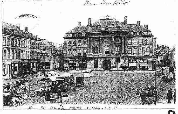 Ville de CONDESURL'ESCAUT, carte postale ancienne