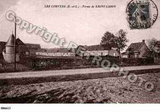 Ville de CORVEESLESYYS, carte postale ancienne