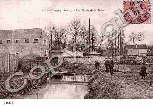 Ville de GENTILLY, carte postale ancienne