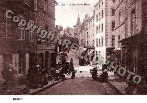 Ville de GRANVILLE, carte postale ancienne