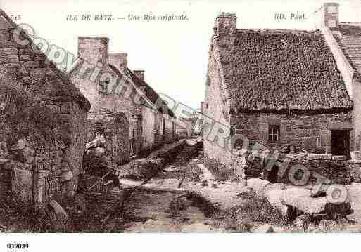 Ville de ILEDEBATZ, carte postale ancienne