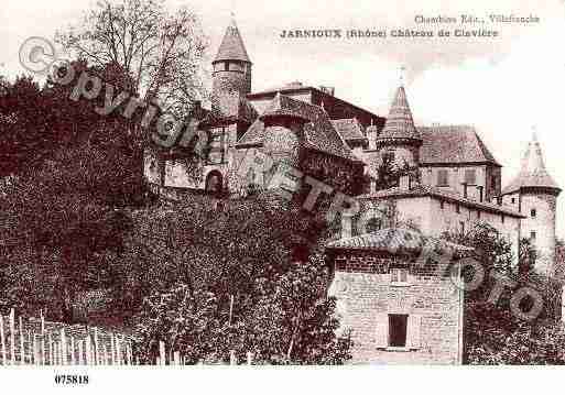 Ville de JARNIOUX, carte postale ancienne