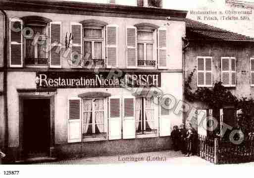 Ville de LORRYLESMETZ, carte postale ancienne