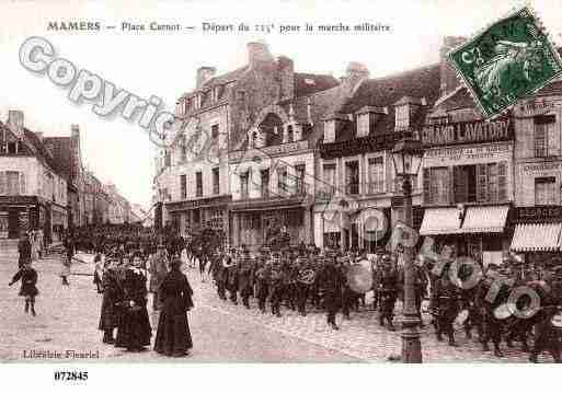 Ville de MAMERS, carte postale ancienne