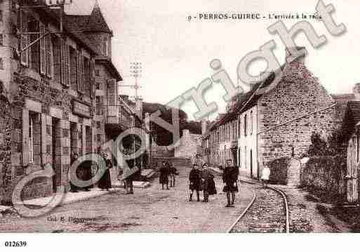 Ville de PERROSGUIREC, carte postale ancienne