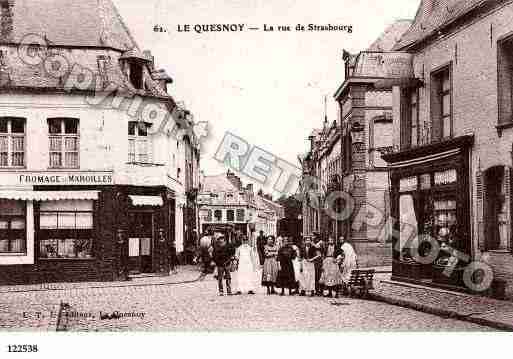 Ville de QUESNOY(LE), carte postale ancienne