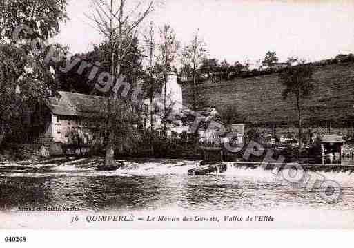 Ville de QUIMPERLE, carte postale ancienne