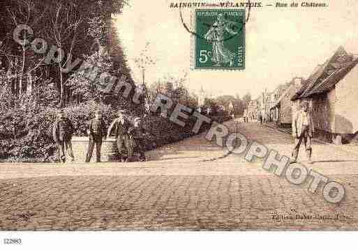 Ville de SAINGHINENMELANTOIS, carte postale ancienne