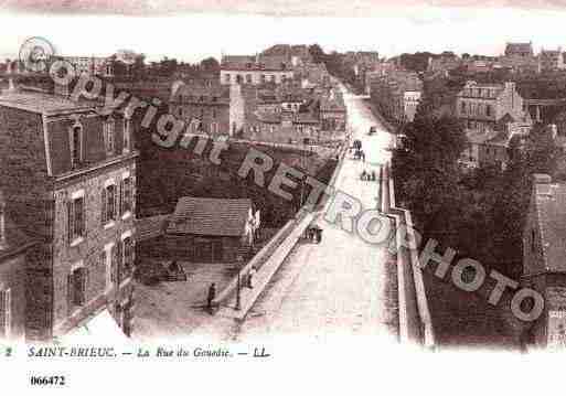 Ville de SAINTBRIEUC, carte postale ancienne