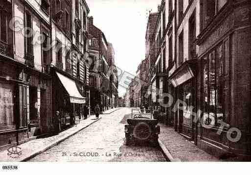 Ville de SAINTCLOUD, carte postale ancienne