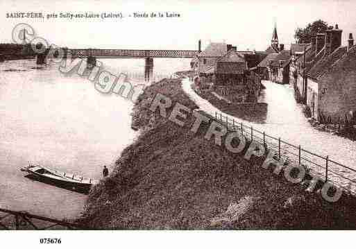 Ville de SAINTPERESURLOIRE, carte postale ancienne