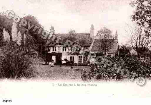 Ville de SAINTEPIENCE, carte postale ancienne