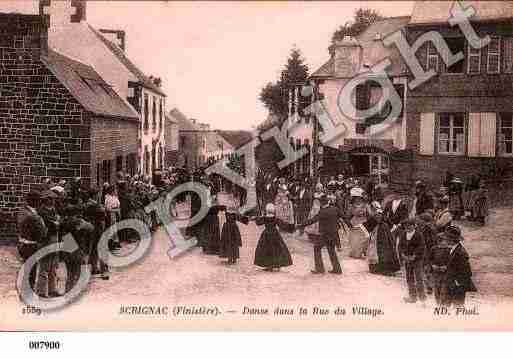 Ville de SCRIGNAC, carte postale ancienne