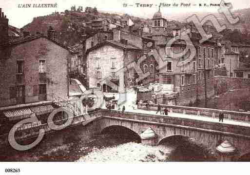 Ville de TENAY, carte postale ancienne