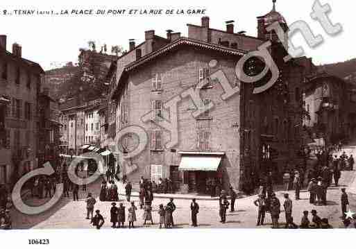 Ville de TENAY, carte postale ancienne