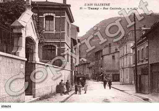 Ville de TENAY, carte postale ancienne