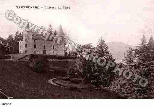 Ville de VAUXRENARD, carte postale ancienne