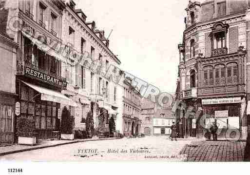 Ville de YVETOT, carte postale ancienne