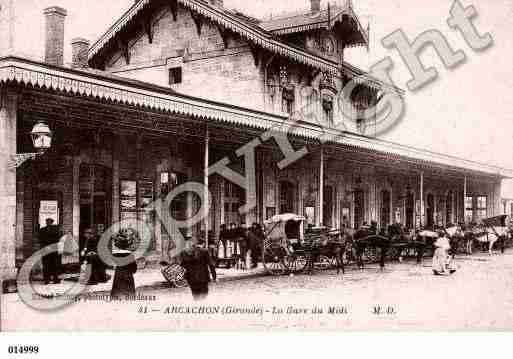 Ville de ARCACHON, carte postale ancienne