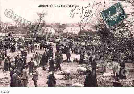 Ville de ARDENTES, carte postale ancienne