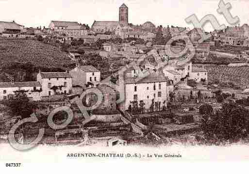 Ville de ARGENTONCHATEAU, carte postale ancienne