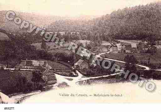 Ville de AVALLON, carte postale ancienne