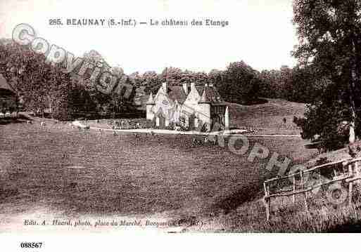 Ville de BEAUVALENCAUX, carte postale ancienne