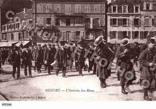 Ville de BELFORT, carte postale ancienne