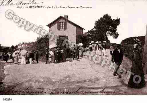 Ville de BERNERIEENRETZ(LA), carte postale ancienne