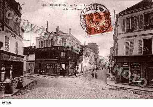 Ville de BOULOGNEBILLANCOURT, carte postale ancienne