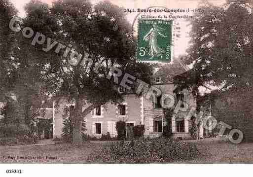 Ville de BOURGDESCOMPTES, carte postale ancienne