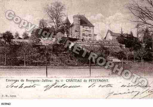 Ville de BOURGOINJALLIEU, carte postale ancienne