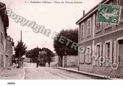 Ville de CALUIREETCUIRE, carte postale ancienne