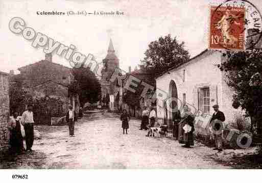 Ville de COLOMBIERS, carte postale ancienne