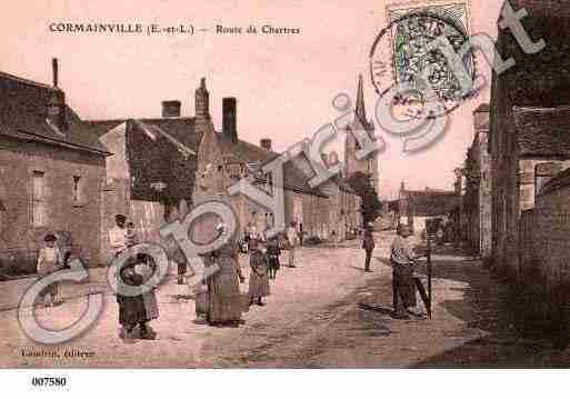 Ville de CORMAINVILLE, carte postale ancienne