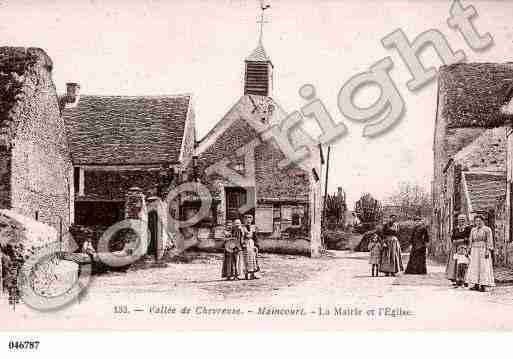 Ville de DAMPIERRE, carte postale ancienne