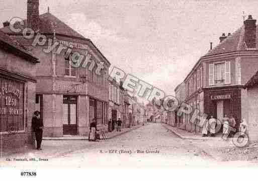 Ville de EZYSUREURE, carte postale ancienne