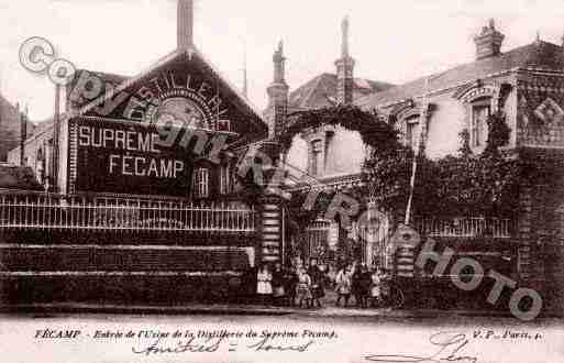 Ville de FECAMP, carte postale ancienne