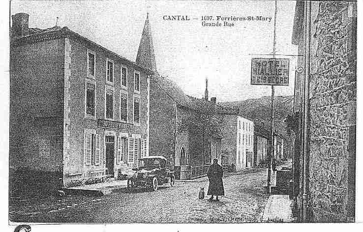 Ville de FERRIERESSAINTEMARY, carte postale ancienne