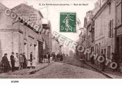 Ville de FERTESOUSJOUARRE(LA), carte postale ancienne