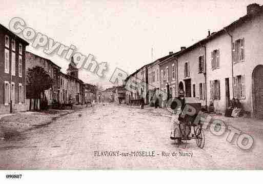 Ville de FLAVIGNYSURMOSELLE, carte postale ancienne