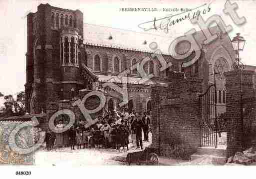 Ville de FRESSENNEVILLE, carte postale ancienne