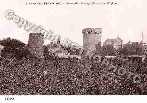 Ville de GARNACHE(LA), carte postale ancienne