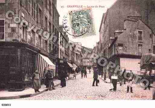 Ville de GRANVILLE, carte postale ancienne