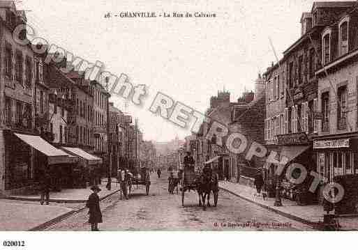 Ville de GRANVILLE, carte postale ancienne