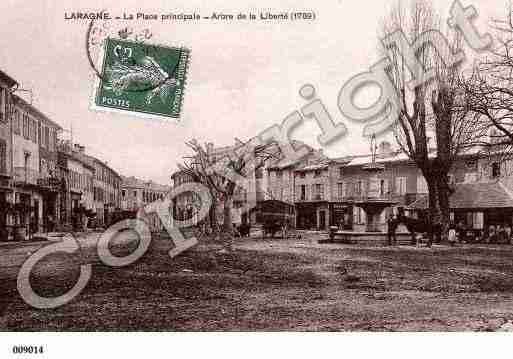 Ville de LARAGNEMONTEGLIN, carte postale ancienne