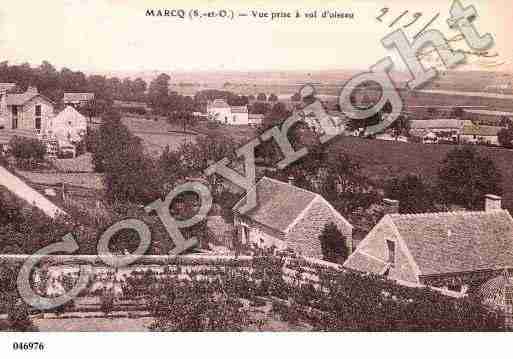 Ville de MARCQ, carte postale ancienne