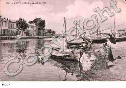 Ville de MARTIGUES, carte postale ancienne